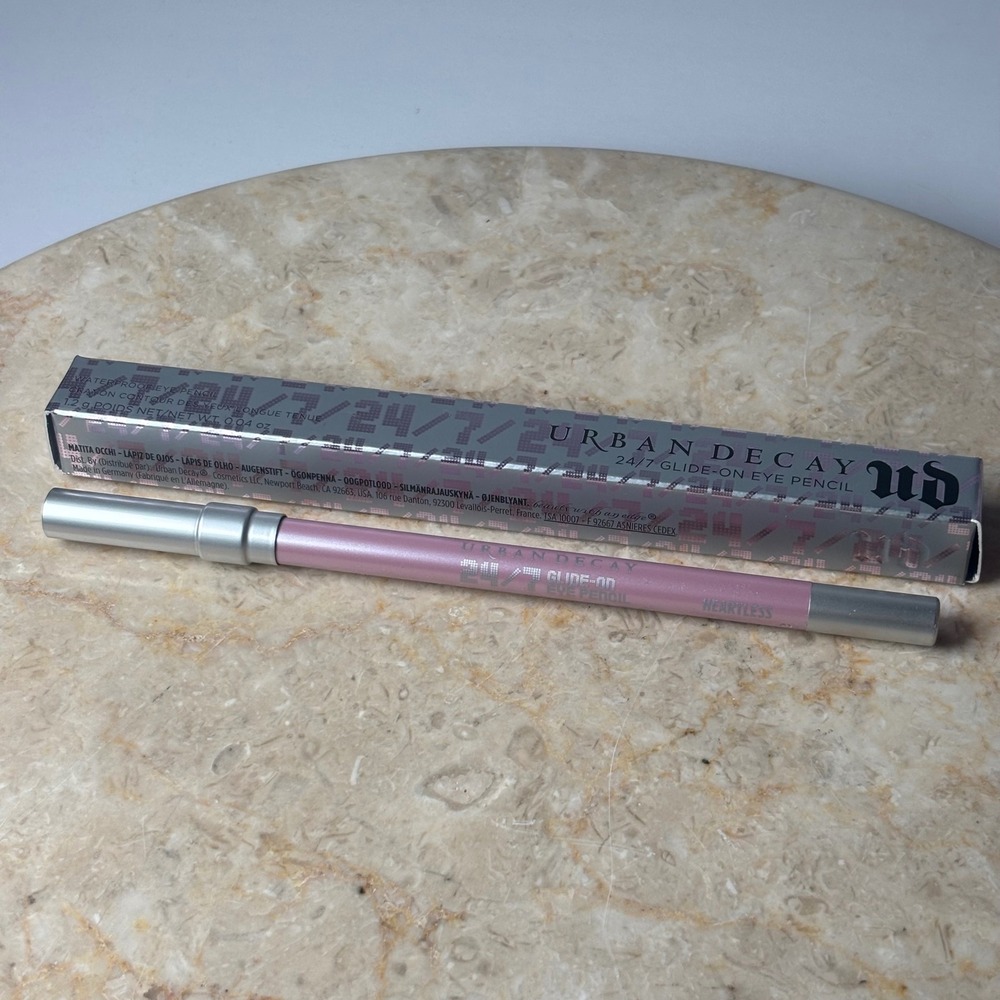 URBAN DECAY 247 Glide on Eye Pencil Heartless Pink Shimmer‎ Waterproof DAMAGE
